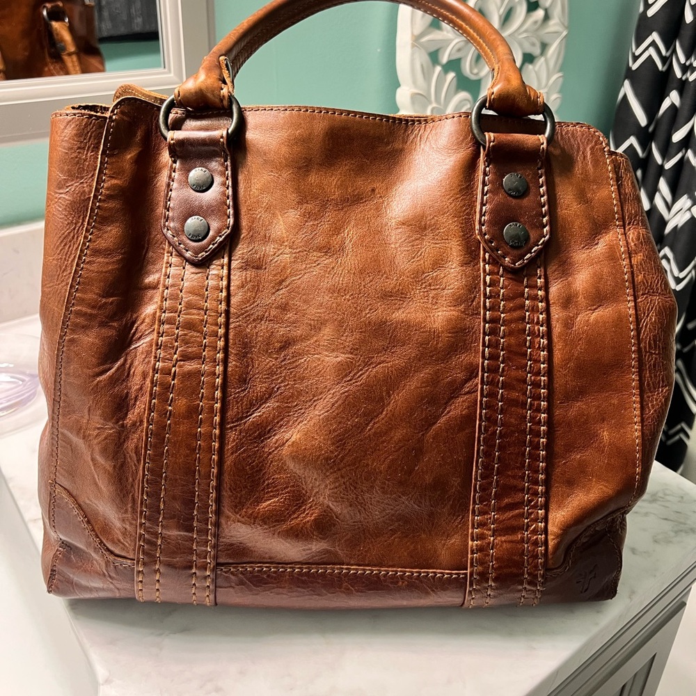 Frye Melissa Tote, Cognac